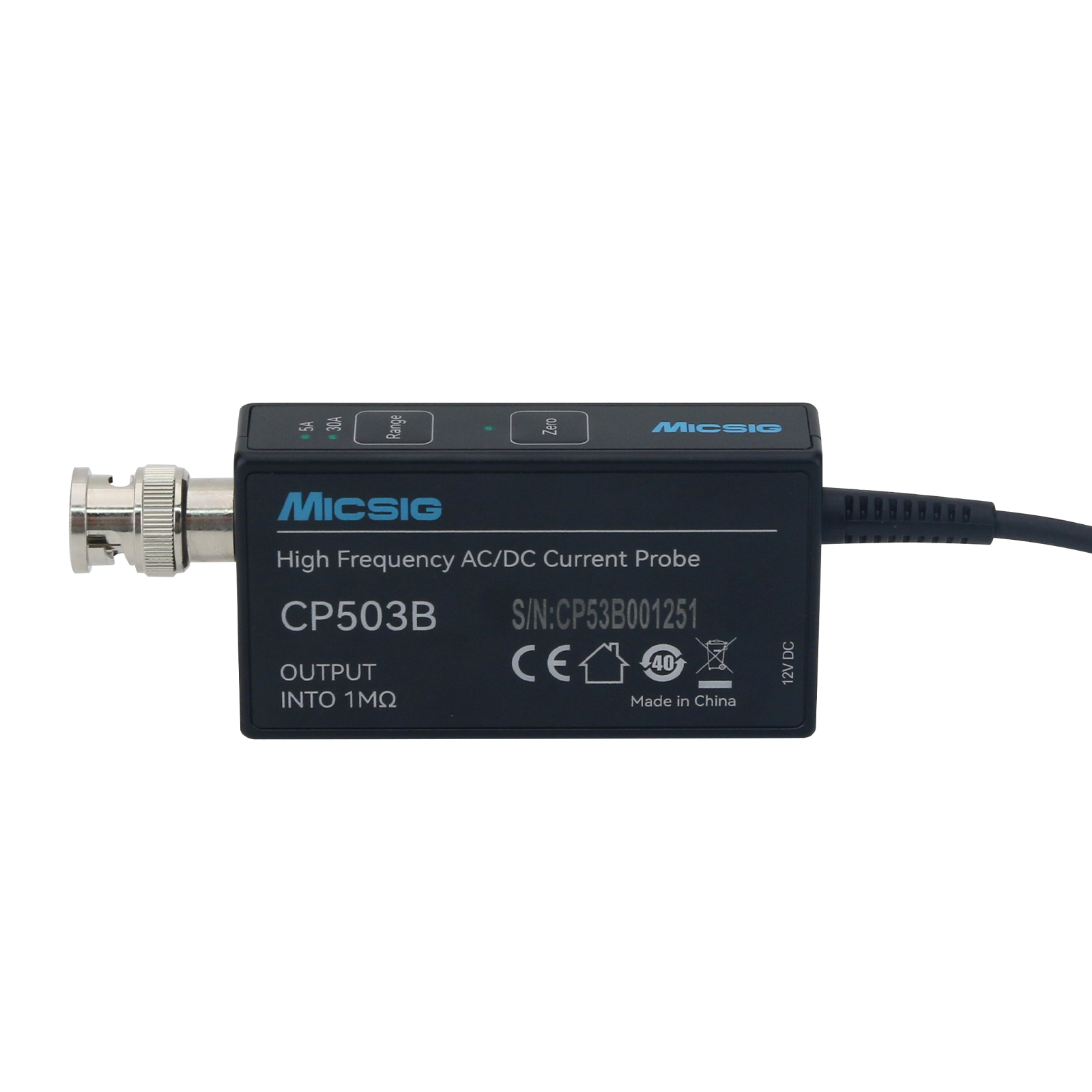 ไมโครโฟนวัดกระแสไฟฟ้า Micsig C - Current Probe Ac Dc 50Mhz Oscilloscope บทวิจารณ์และราคา