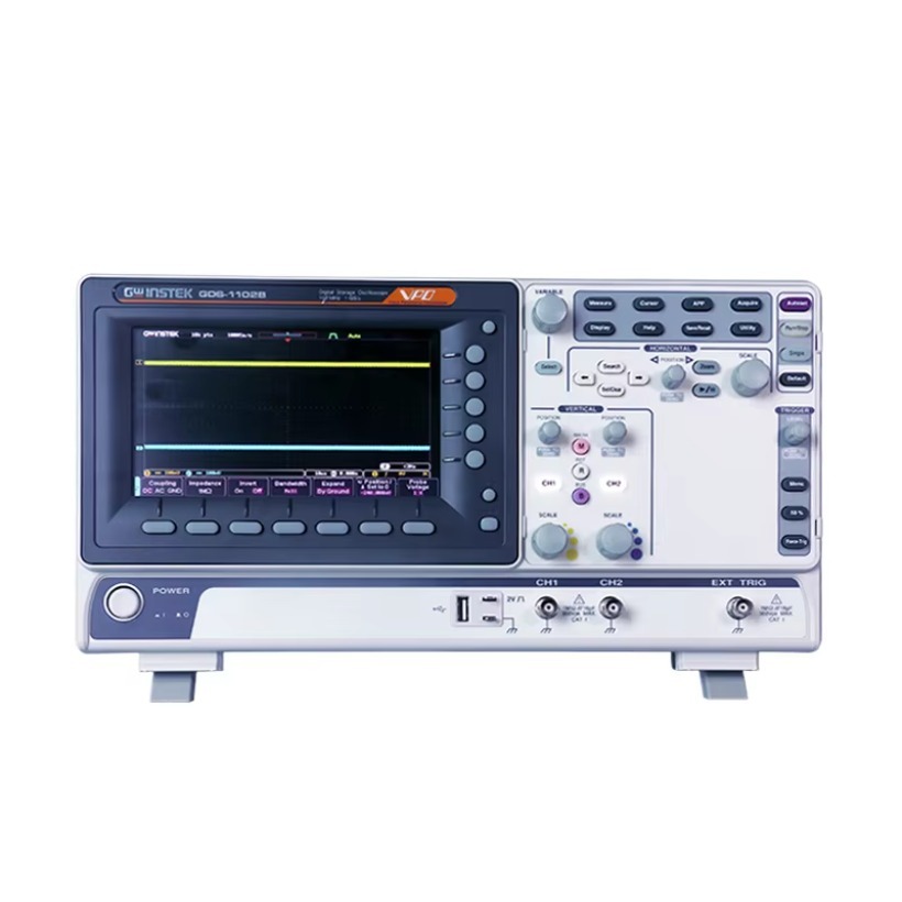 ออสซิลโลสโคปแบบดิจิตอล GWInste - Digital Storage Oscilloscope 4 Channel 100Mhz บทวิจารณ์และราคา