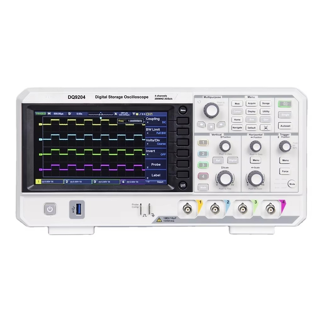 ออสซิลโลสโคปแบบดิจิตอล DQ9104  - Digital Storage Oscilloscope 4 Channel 100Mhz บทวิจารณ์และราคา