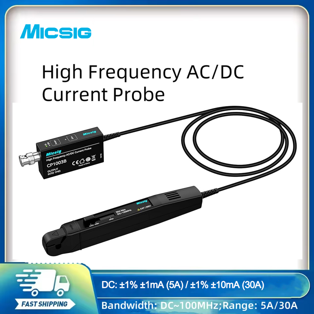 ไมค์ซิก ออสซิลโลสโคปแบบโพรบวัด - Current Probe Ac Dc 50Mhz Oscilloscope บทวิจารณ์และราคา